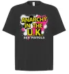 Футболка Оверсайз Anarchy in the UK Черный фото