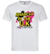 Мужская футболка Anarchy in the UK Белый Мужская футболка Anarchy in the UK Белый фото