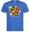 Мужская футболка Anarchy in the UK Ярко-синий Мужская футболка Anarchy in the UK Ярко-синий фото