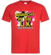 Мужская футболка Anarchy in the UK Красный Мужская футболка Anarchy in the UK Красный фото