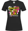 Женская футболка Anarchy in the UK Черный Женская футболка Anarchy in the UK Черный фото