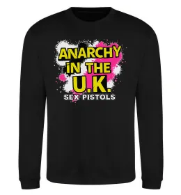 Свитшот Anarchy in the UK Черный фото