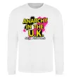 Світшот Anarchy in the UK Білий фото