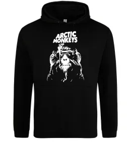 Мужская толстовка (худи) Arctic Monkeys smoking Черный Мужская толстовка (худи) Arctic Monkeys smoking Черный фото