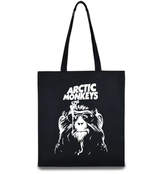 Эко-сумка Arctic Monkeys smoking Черный фото