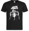 Мужская футболка Arctic Monkeys smoking Черный Мужская футболка Arctic Monkeys smoking Черный фото