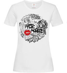 Женская футболка Arctic Monkeys songs Женская футболка Arctic Monkeys songs