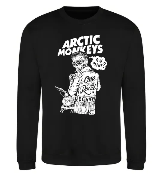 Свитшот Arctic Monkeys R U Mine? Черный фото
