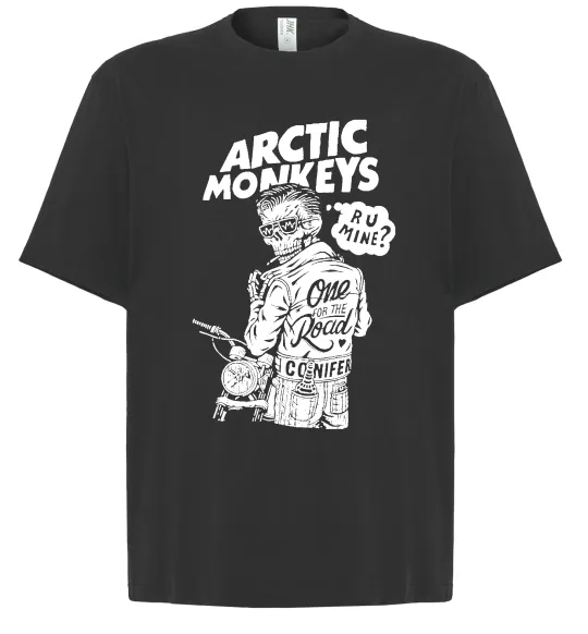 Футболка Оверсайз Arctic Monkeys R U Mine? Чорний фото