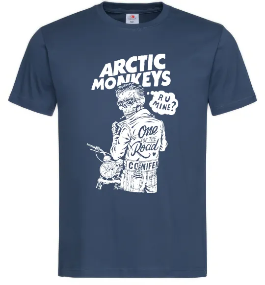 Чоловіча футболка Arctic Monkeys R U Mine? Темно-синій фото