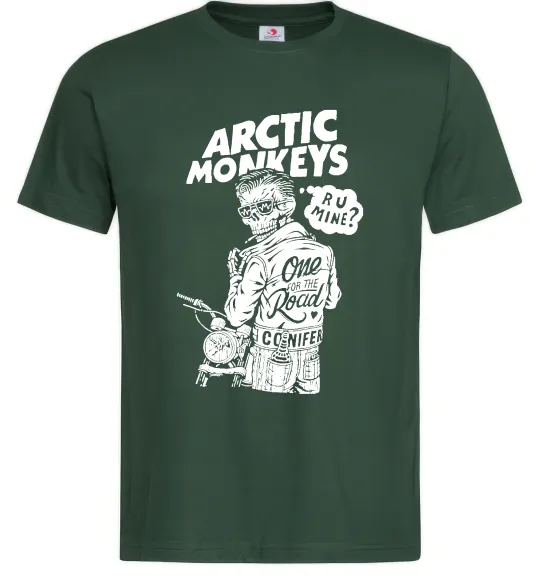 Чоловіча футболка Arctic Monkeys R U Mine? Темно-зелений фото