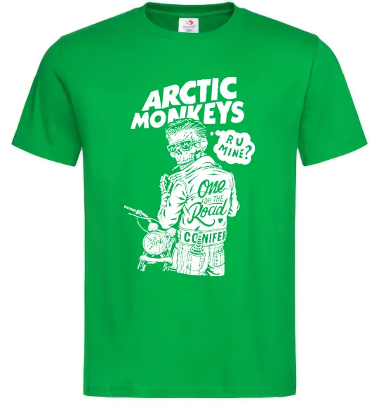 Чоловіча футболка Arctic Monkeys R U Mine? Зелений фото