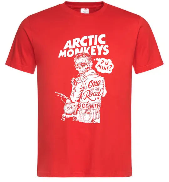 Чоловіча футболка Arctic Monkeys R U Mine? Червоний фото