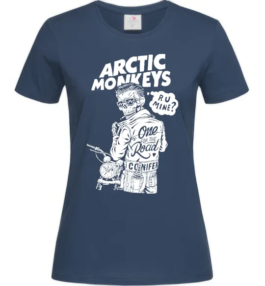 Жіноча футболка Arctic Monkeys R U Mine? Темно-синій фото