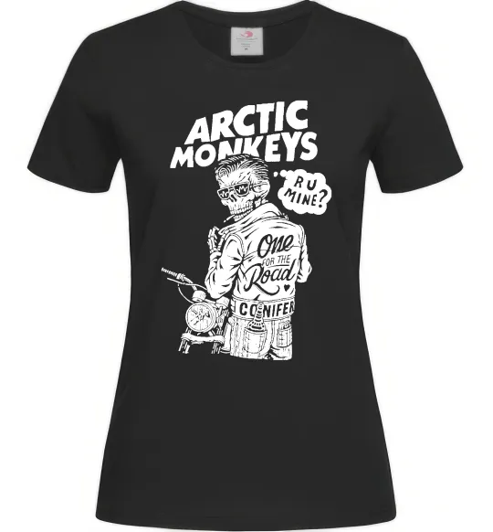 Жіноча футболка Arctic Monkeys R U Mine? Чорний фото