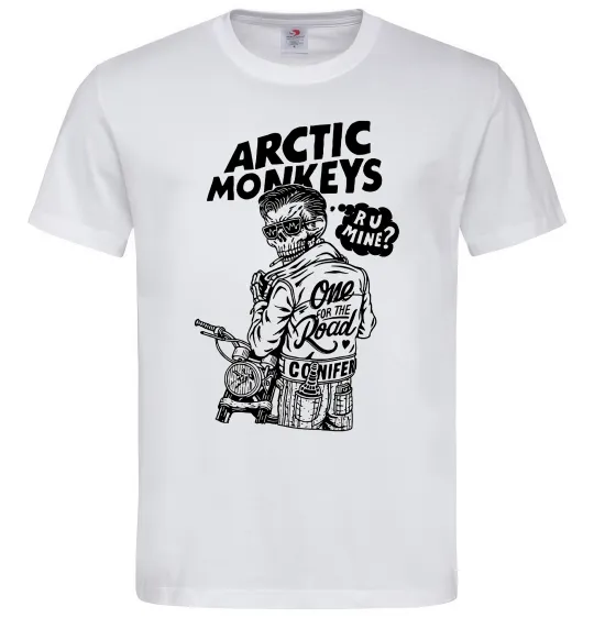 Чоловіча футболка Arctic Monkeys R U Mine? Білий фото