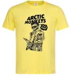 Чоловіча футболка Arctic Monkeys R U Mine? Лимонний фото