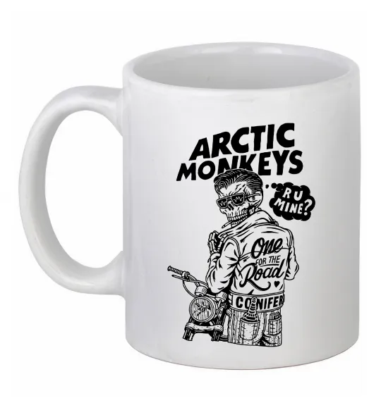 Чашка керамічна Arctic Monkeys R U Mine? Білий фото