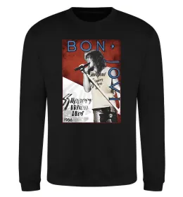 Світшот Bon Jovi 1986 Чорний фото