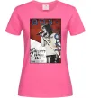 Женская футболка Bon Jovi 1986 Ярко-розовый фото