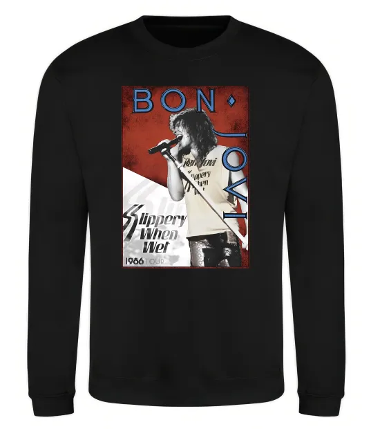 Свитшот Bon Jovi 1986 Черный фото
