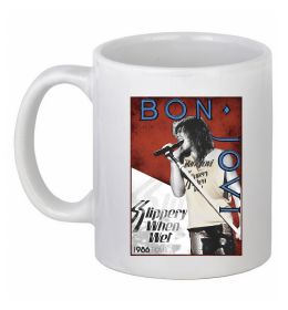 Чашка керамічна Bon Jovi 1986