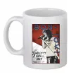 Чашка керамическая Bon Jovi 1986 Белый фото