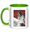 Чашка с цветной ручкой Bon Jovi 1986 Лаймовый Чашка с цветной ручкой Bon Jovi 1986 Лаймовый фото