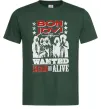Мужская футболка Bon Jovi Wanted dead or alive Темно-зеленый Мужская футболка Bon Jovi Wanted dead or alive Темно-зеленый фото