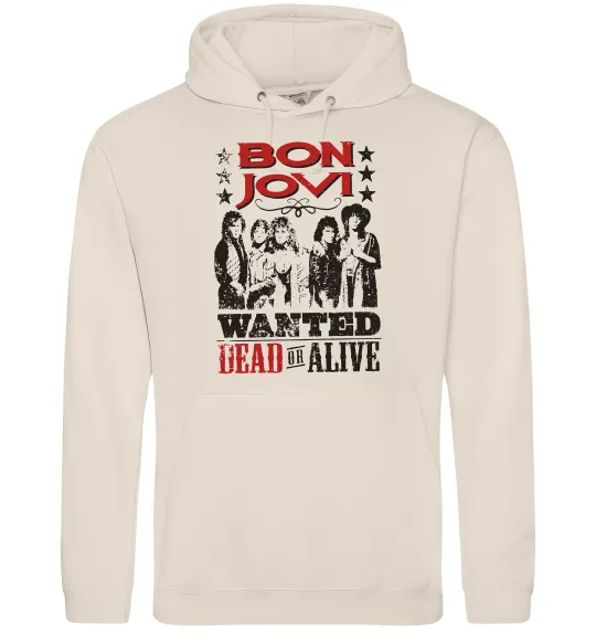 Женская толстовка (худи) Bon Jovi Wanted dead or alive Таш фото