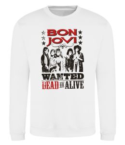 Свитшот Bon Jovi Wanted dead or alive
