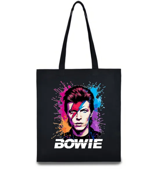 Еко-сумка Bowie art Чорний фото