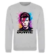 Світшот Bowie art Сірий меланж Світшот Bowie art Сірий меланж фото