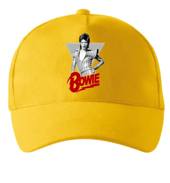 Кепка David Bowie Сонячно жовтий фото