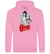 Женская толстовка (худи) David Bowie Розовый фото