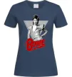 Жіноча футболка David Bowie Темно-синій Жіноча футболка David Bowie Темно-синій фото