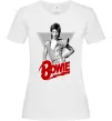 Жіноча футболка David Bowie Білий Жіноча футболка David Bowie Білий фото