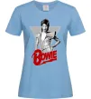 Жіноча футболка David Bowie Блакитний Жіноча футболка David Bowie Блакитний фото