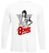 Лонгслів David Bowie Білий Лонгслів David Bowie Білий фото