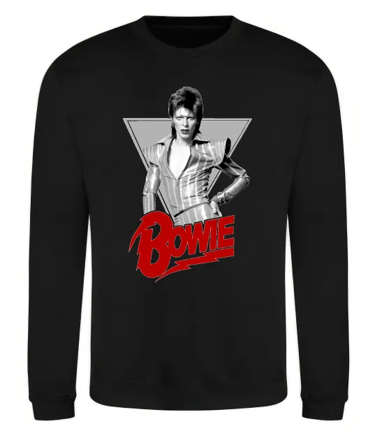Світшот David Bowie Чорний фото