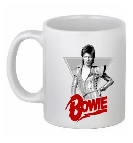 Чашка керамічна David Bowie Білий фото