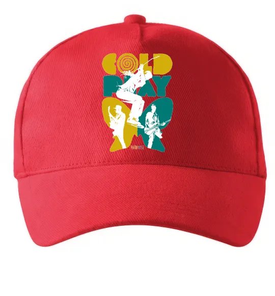Кепка Coldplay Paradise Червоний фото