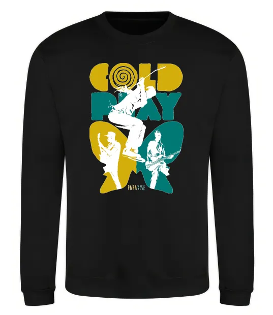 Світшот Coldplay Paradise Чорний фото