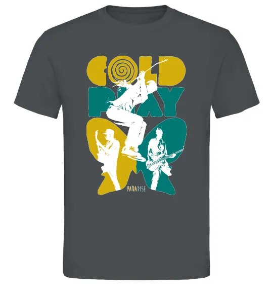 Чоловіча футболка Coldplay Paradise Графіт фото