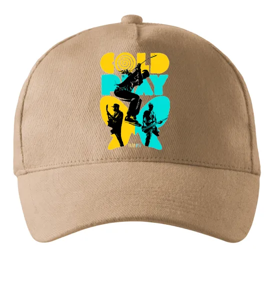 Кепка Coldplay Paradise Пісочний фото