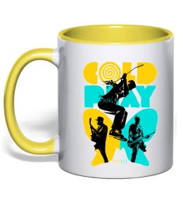 Чашка з кольоровою ручкою Coldplay Paradise