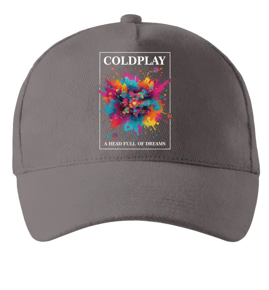 Кепка Coldplay Head full of dreams Серый фото