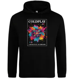 Чоловіча толстовка (худі) Coldplay Head full of dreams Чорний Чоловіча толстовка (худі) Coldplay Head full of dreams Чорний фото