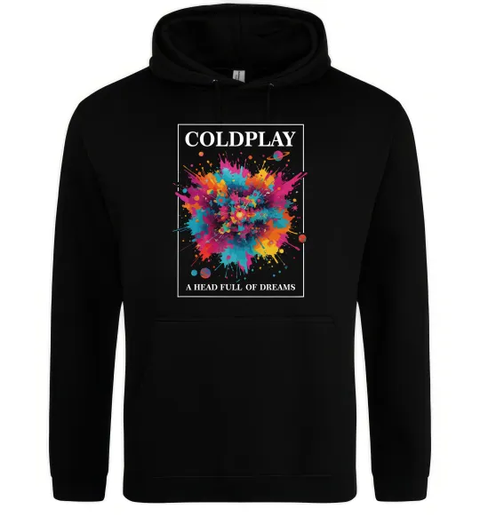 Жіноча толстовка (худі) Coldplay Head full of dreams Чорний фото