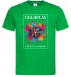 Чоловіча футболка Coldplay Head full of dreams Зелений фото